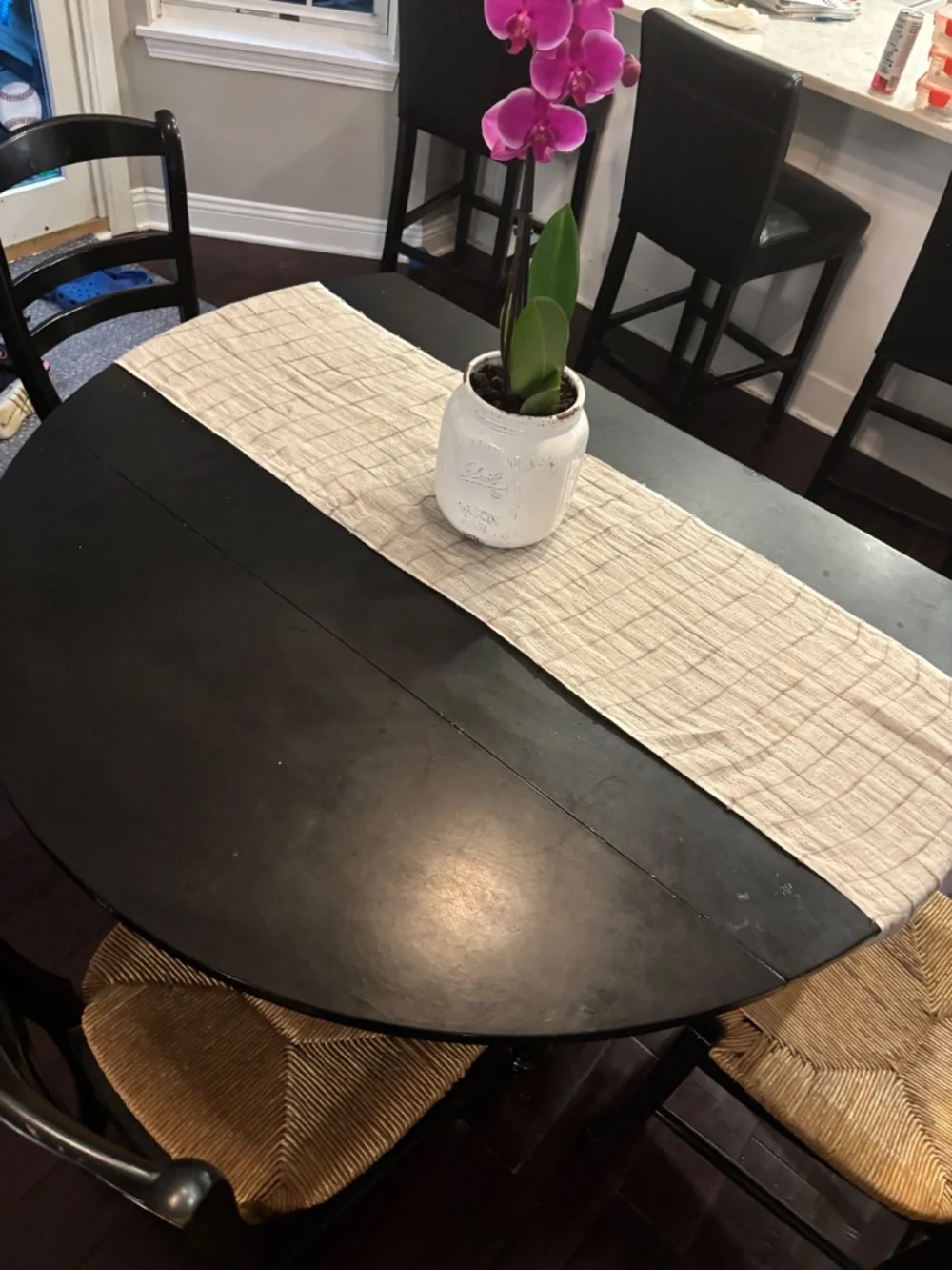 Pottery barn table runner 90 by 15
